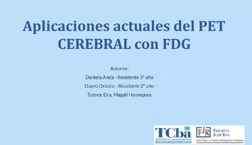 PET TC CEREBRAL con FDG - Dres Anda y Orozco